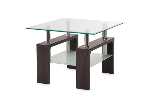 Кофейный стол C-106 Прозрачный/Венге V454220 Altek mebli