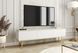 Тумба під ТВ Oro RTV175 3D Білий (золоті ніжки)  PFH-091319 фото 2 Altek mebli