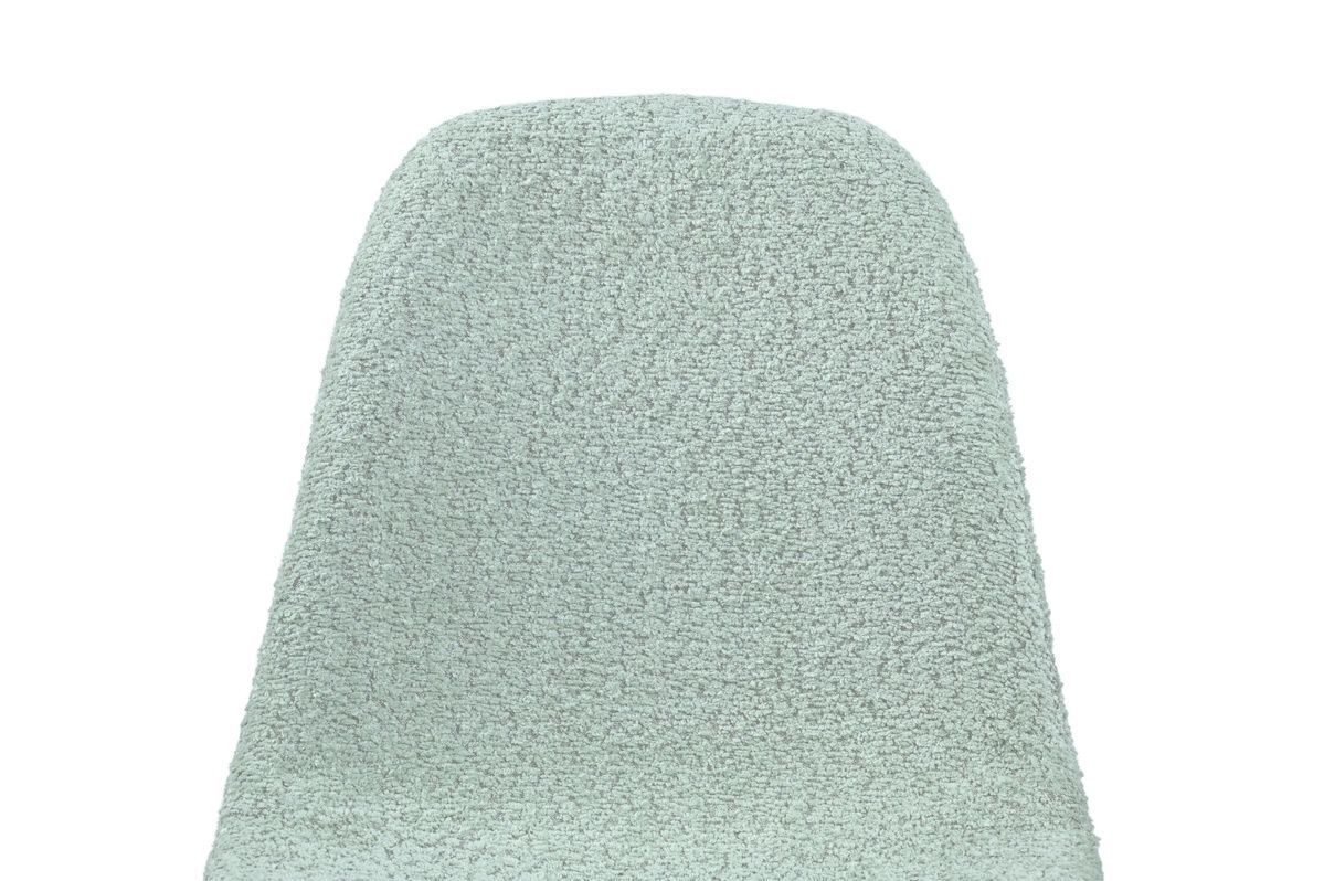 Стул N-160 мятный букле + белый N-160-mint-boucle/white Altek mebli