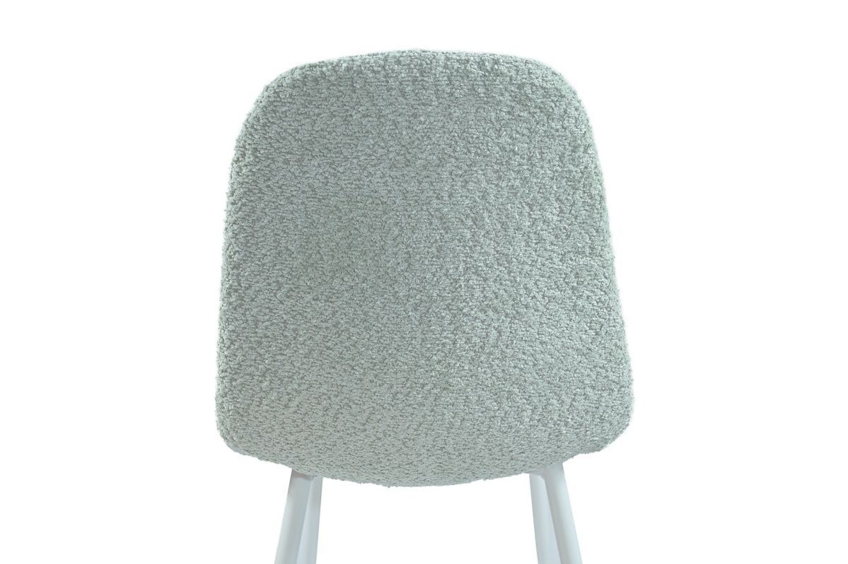 Стул N-160 мятный букле + белый N-160-mint-boucle/white Altek mebli