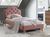 Ліжко CHLOE VELVET 90x200 CHLOEV90RD Altek mebli