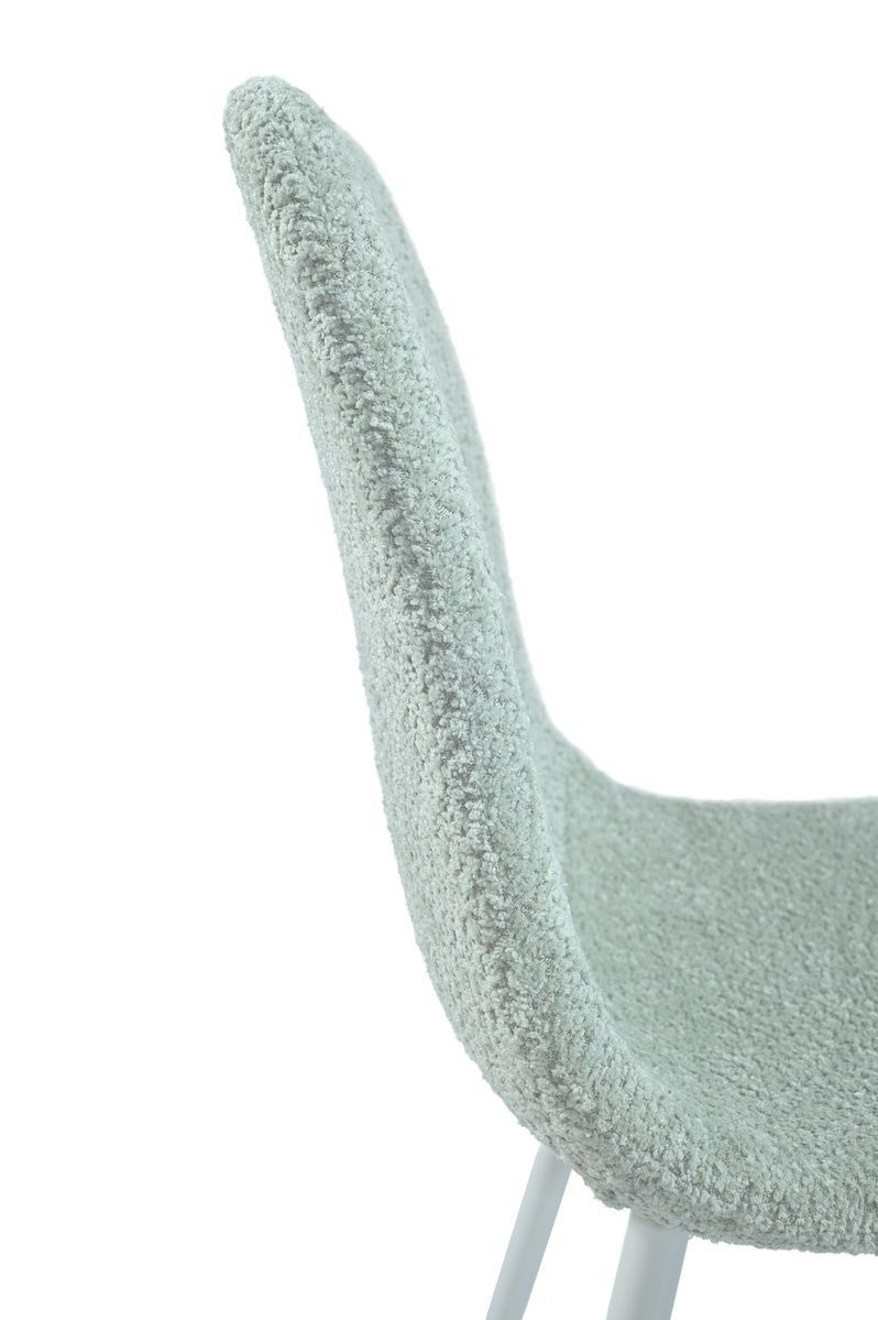Стул N-160 мятный букле + белый N-160-mint-boucle/white Altek mebli