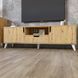 Тумба ТВ Борн 1600 Дуб Артизан (ніжки білі) MZN-031082 фото 1 Altek mebli