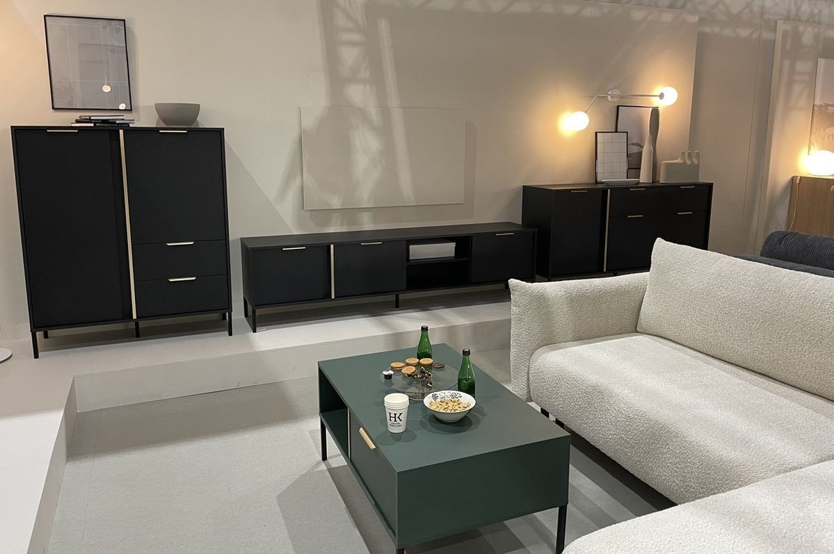 Тумба під ТВ Clars 3D Антрацит PFH-091024 Altek mebli