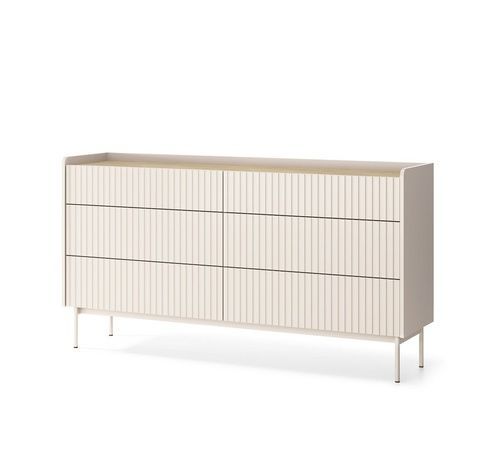 Комод Level 6S/153 Бежевий/Дуб сканді  PFH-091156 Altek mebli