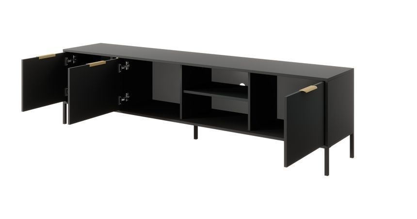 Тумба під ТВ Clars 3D Антрацит PFH-091024 Altek mebli