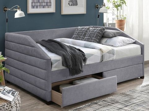 Кровать NADIA VELVET 120x200 NADIAV120SZ Altek mebli