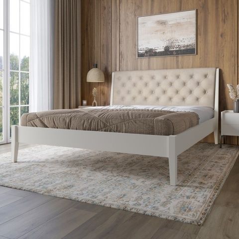 Полуторне ліжко Рим-Н Айворі 120&times;190 см MBG-50029-12 Altek mebli