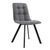 Стілець M-70 сірий+чорний M-70-grey/ black Altek mebli