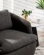 Кресло поворотное Гарибальди Графит Vetro Mebel Armchair-swivel-garibaldi-dark-grey фото 9 Altek mebli