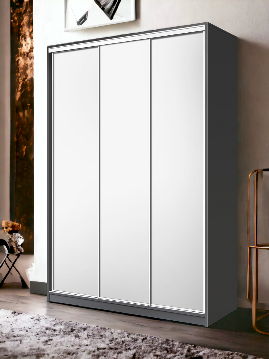 Шафа-купе E-Line ЕШК 3.3 Антрацит 600x1800x2700 33276018 Altek mebli