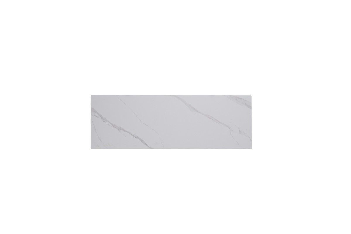 Консоль Бруно Белый мрамор/Черный Bruno-console-white-marble Altek mebli