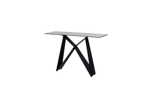 Консоль Бруно Белый мрамор/Черный Bruno-console-white-marble Altek mebli