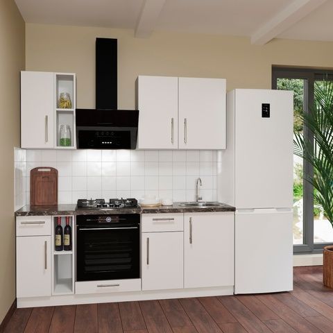 Готова кухня Infinity E-Line ДСП2 2000 Білий ДСП2Р20.1 Altek mebli