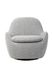 Кресло поворотное Каллисто Серый Vetro Mebel Callisto-gray- ripples-swivel-chair фото 5 Altek mebli