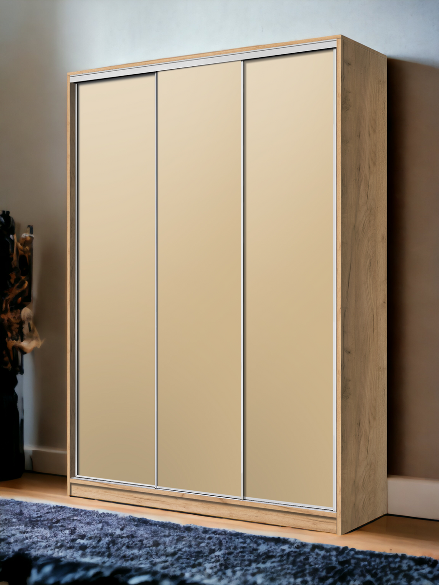 Шафа-купе E-Line ЕШК 3.4 Дуб крафт золотий 600x1900x2700 34276019 Altek mebli