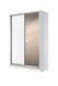 Шафа купе E-Line ЕШК 2.1 Білий 600x1500x2100 21214514 Altek mebli