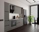 Готова кухня Arda E-Line МДФ 2400 Сірий шторм матовий MDF5N.24.2 фото 1 Altek mebli
