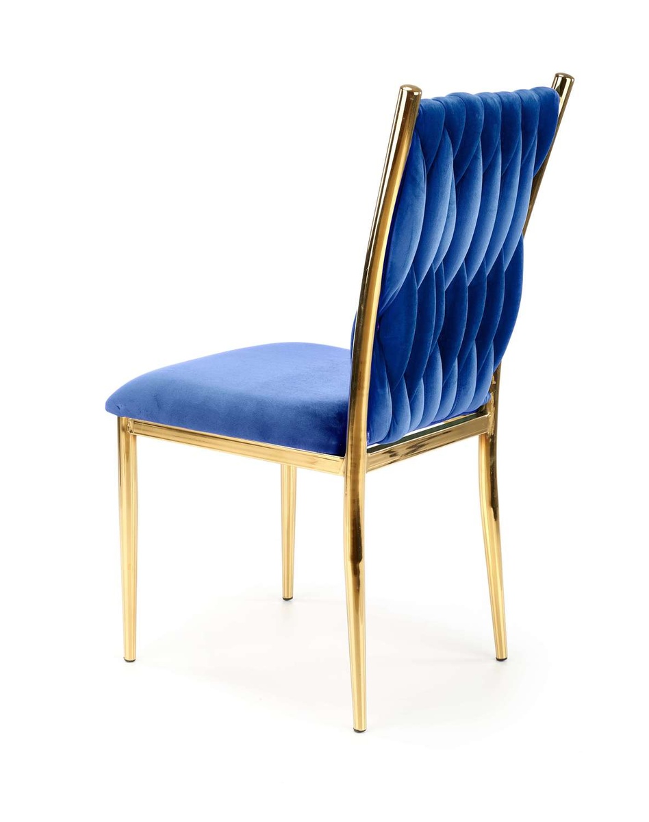 Кухонный стул K436 Темно-синий/Золотой K436-3 Altek mebli