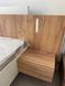 Кровать с прикроватными тумбами Cube 160 Белый/Дуб крафт золотой  PFH-091046 фото 5 Altek mebli