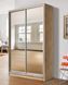 Шафа купе E-Line ЕШК 2.1 Дуб крафт золотий 600x1600x2100 21216016 фото 2 Altek mebli