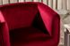 Крісло поворотне Міріам Винний Vetro Mebel Armchair-swivel-miriam-wine-velvet фото 10 Altek mebli