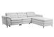 Софа Доменико (R) Дымчато-серый/Черный Vetro Mebel Domeniko-ash-grey-sofa-right фото 1 Altek mebli