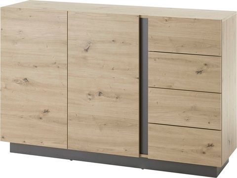 Комод Marco 2D4S/138 Дуб артизан/Графит PFH-091063 Altek mebli