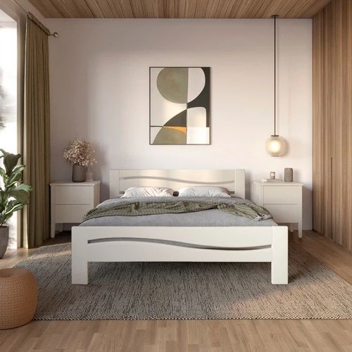 Двуспальная кровать Неаполь Айвори 160&times;190 см MBG-50022-8 Altek mebli