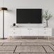 Тумба TV в гостиную Вирмо 1 МДФ Белый Жемчужный TV-1-002 Altek mebli