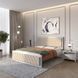 Полуторная кровать Барселона Серый 140&times;190 см MBG-50000-2 Altek mebli