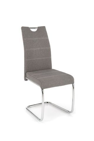 Стул K349 Серый/Хром K349 Altek mebli