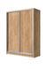 Шафа-купе E-Line ЕШК 2.1 Дуб крафт золотий 600x1700x2100 212160171 фото 1 Altek mebli