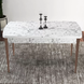 Обеденный стол для кухни Canaru 132(170) Белый мрамор YA96495 Altek mebli