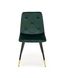 Обеденный стул K438 Темно-зеленый/Черный K438-4 фото 2 Altek mebli