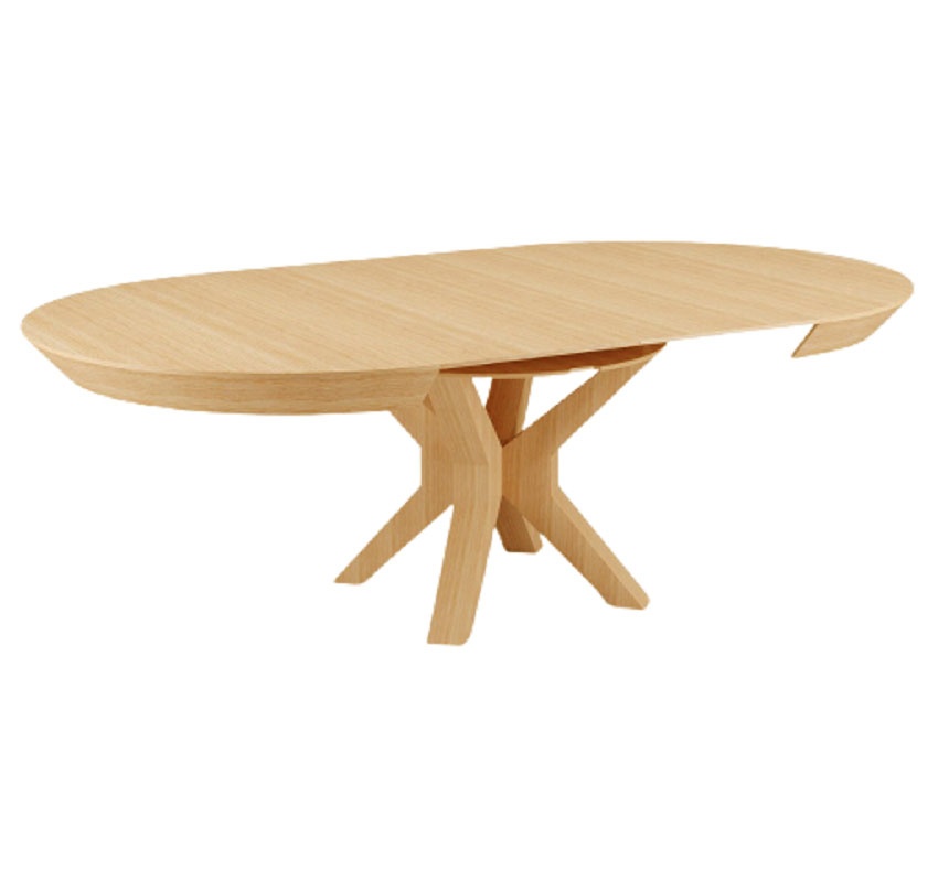Кухонний стіл із натурального дерева NOVA Natural P10494 Altek mebli