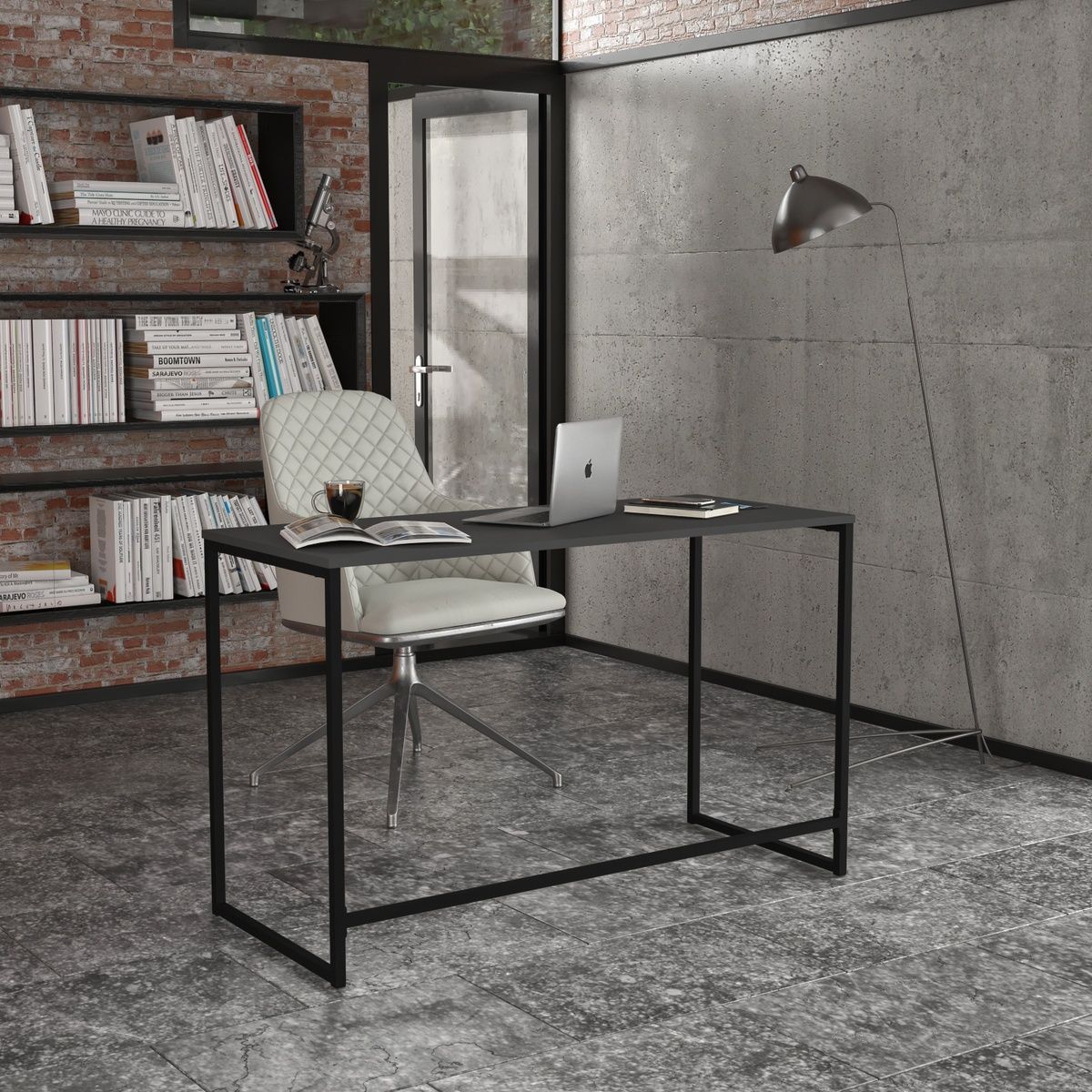 Письмовий стіл Liner Loft Антрацит S203001516 Altek mebli