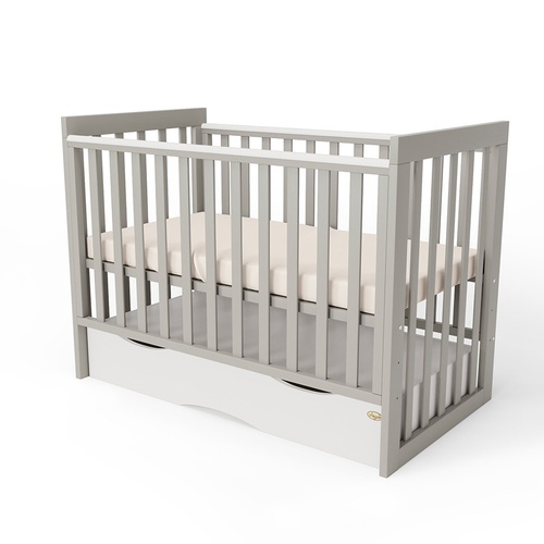 Детская кроватка LUX-11 Серый 1200x600 11034 Altek mebli