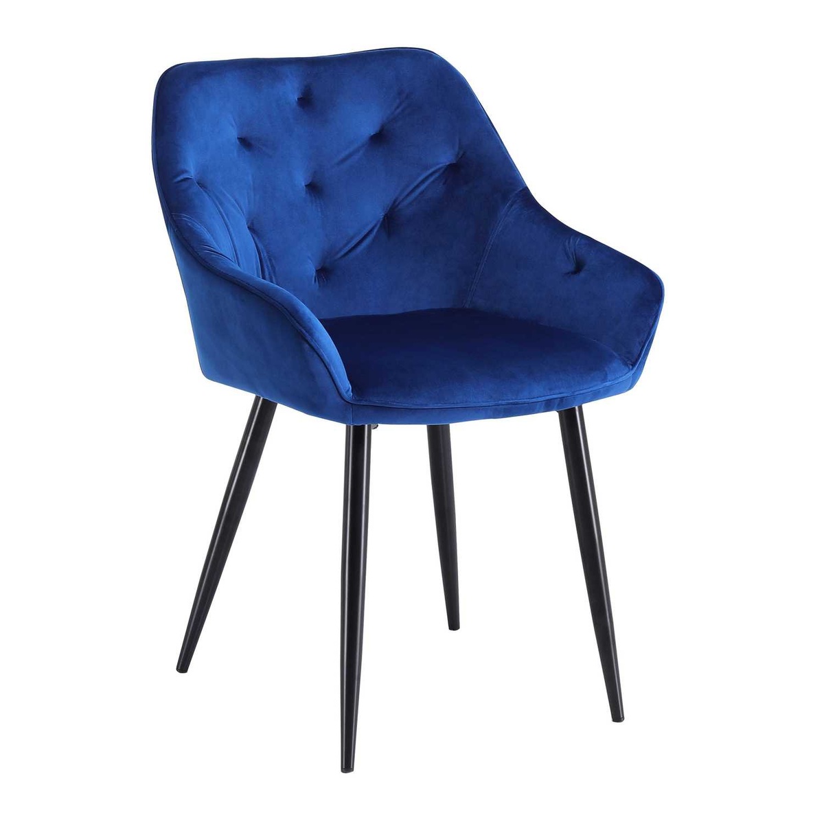 Кресло K487 Темно-синий/Черный K487 Altek mebli