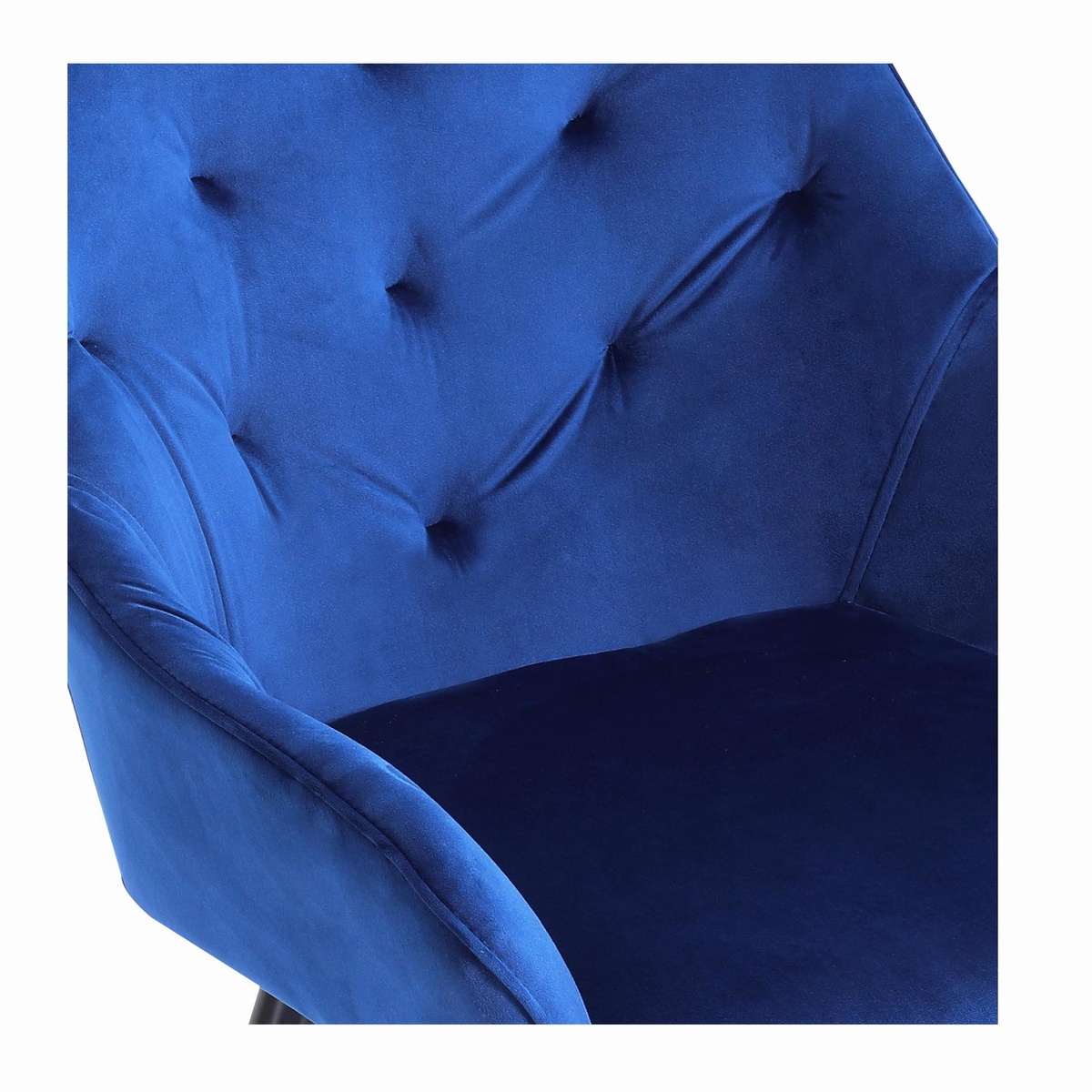 Кресло K487 Темно-синий/Черный K487 Altek mebli