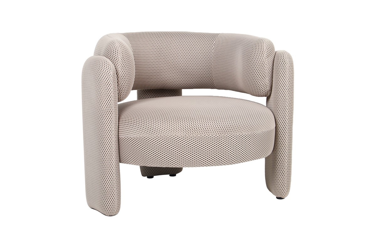 Крісло Памела Бізе Vetro Mebel Armchair-pamela-beige Altek mebli