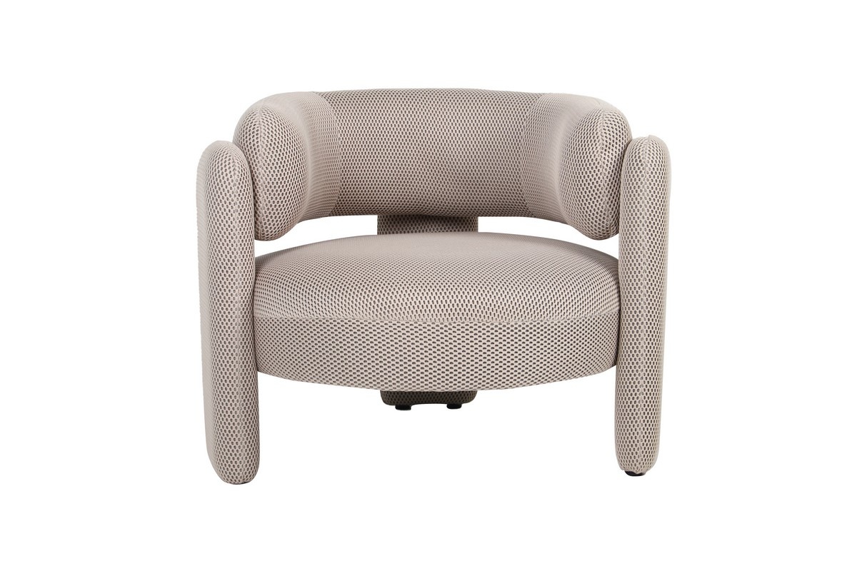 Крісло Памела Бізе Vetro Mebel Armchair-pamela-beige Altek mebli