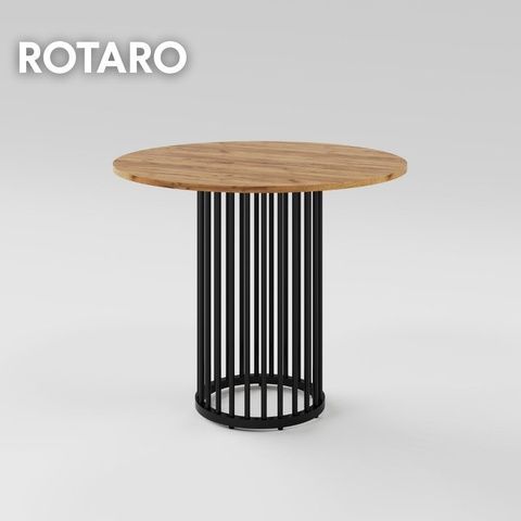 Обідній стіл ROTARO D800 Дуб крафт золотий/Чорний MRM480191 Altek mebli