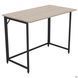 Стіл розкладний Fold FL1000 (1000х600х750Н) Дуб сонома/Чорний 217845 фото 2 Altek mebli