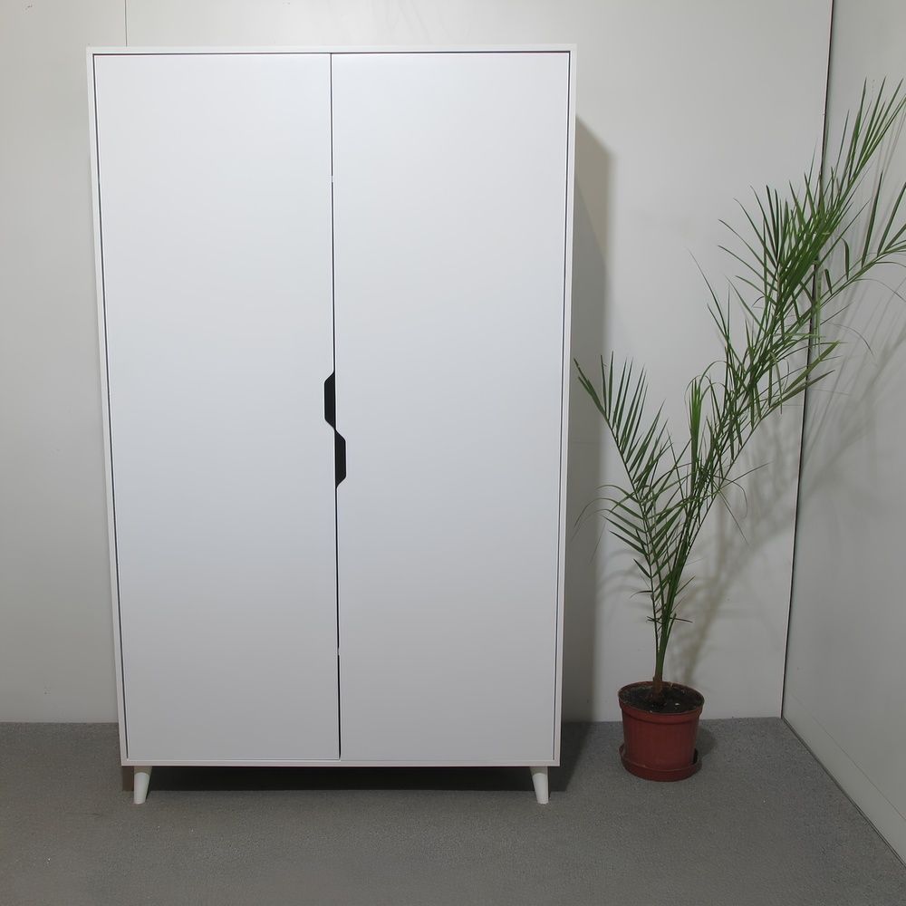 Шафа Борн 1200 Дуб Артизан/Антрацит (ніжки білі) MZN-031053 Altek mebli