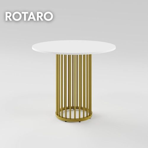 Обідній стіл ROTARO D1100 Білий/Золотий MRM480193 Altek mebli
