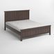 Двуспальная кровать Вирджиния Венге 160&times;200 см MBG-50011-9 фото 2 Altek mebli