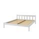 Двуспальная деревянная кровать Mebigrand MG02 Белый RAL 9003 160х200 см MBG-21881 фото 2 Altek mebli