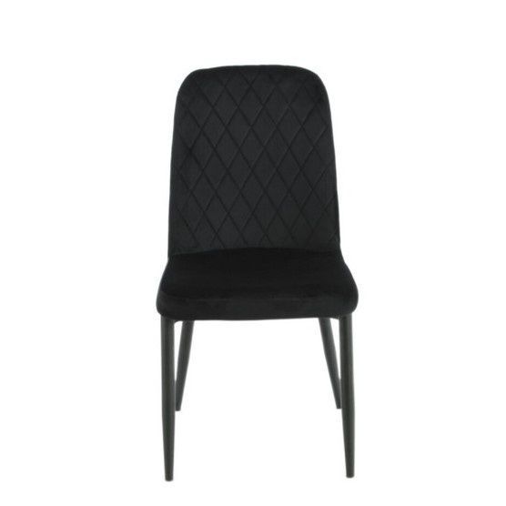 Стілець N-44 Чорний/Чорний N-44-black-velur/ black Altek mebli