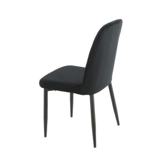 Стілець N-44 Чорний/Чорний N-44-black-velur/ black Altek mebli